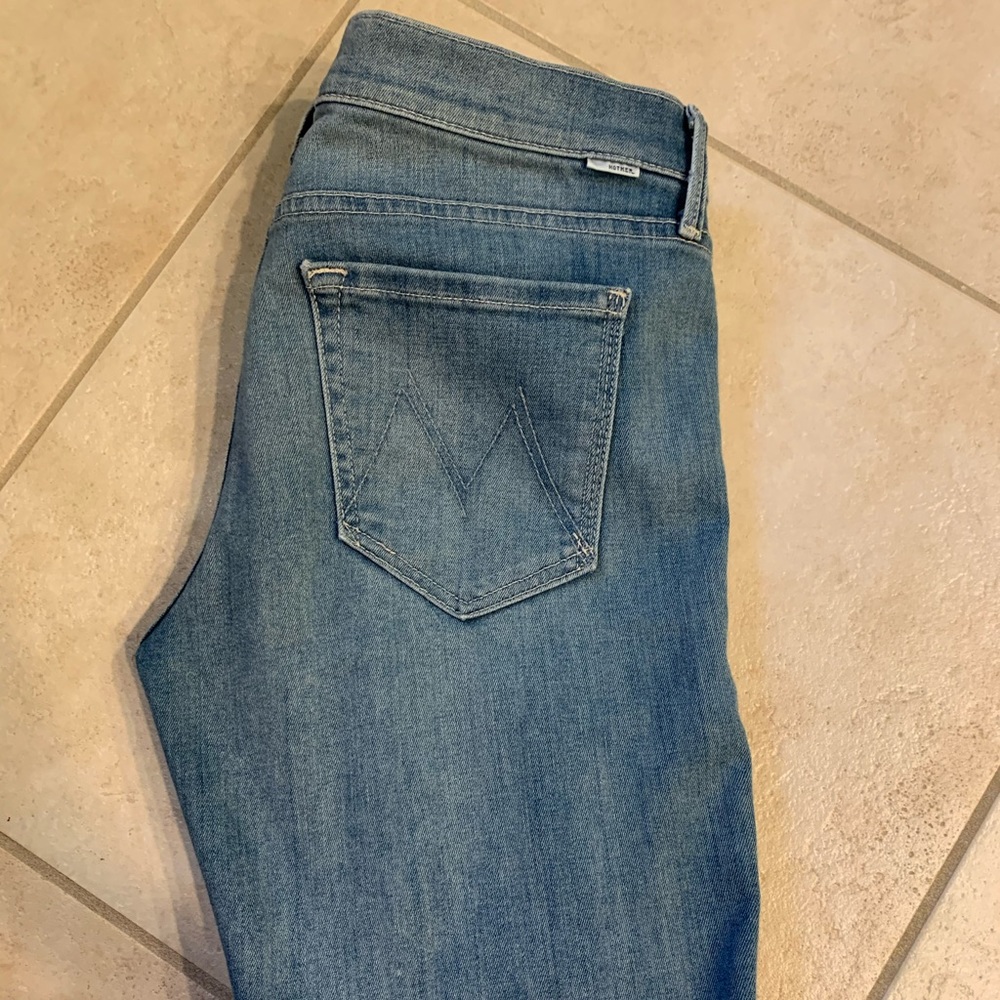 MOTHER denim The Looker Jeans in Cloud Castles 28